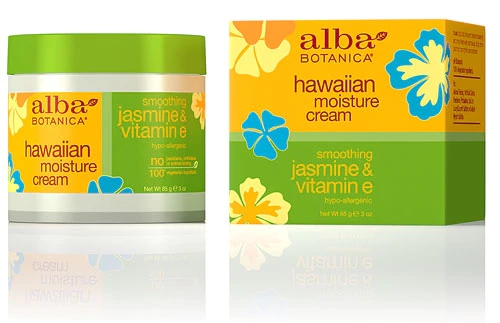 Creme Hidratante Alba Botanica Hawaiian Jasmine e Vitamina E 85g - Pele Radiante