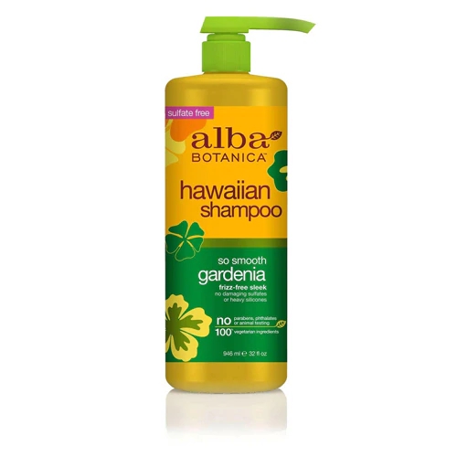 Alba Botanica Hawaiian Shampoo Go Smooth Gardenia 946ml - Cabelos Macios e Brilhantes