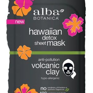 Comprar alba botanica™ hawaiin detox sheet mask volcanic clay -- 1 mask preço no brasil beauty & personal care exfoliation facial masks facial skin care suplementos em oferta suplemento importado loja 51 online promoção -