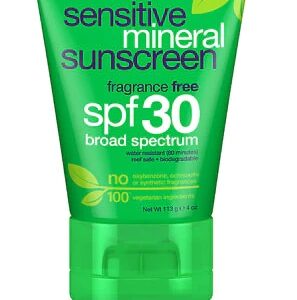 Protetor Solar Mineral Alba Botanica Sensitive FPS 30 Sem Fragrância 113g