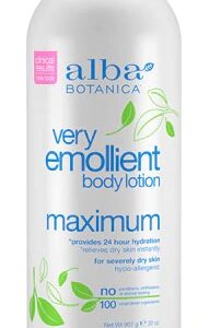Alba Botanica Loção Corporal Emoliente Máxima 946ml - Pele Seca e Sensível