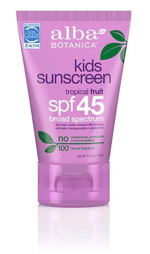 Protetor Solar Alba Kids FPS 45 Frutas Tropicais 118ml - Proteção Infantil Essencial