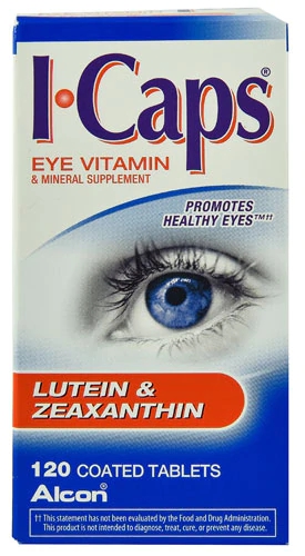Alcon I Caps 120 Comprimidos Revestidos: Suplemento de Vitaminas e Minerais com Luteína e Zeaxantina