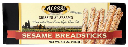 Alessi Sesame Breadsticks -- 4.4 oz