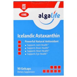 Algalife Astaxantina Islandesa 4mg - 90 Gelcaps: Poder Antioxidante Natural