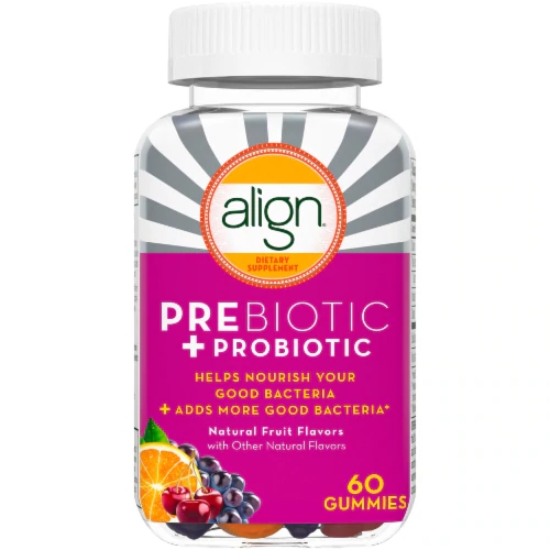 Align DualBiotic Prebiótico + Probiótico Frutas Naturais - 60 Gomas