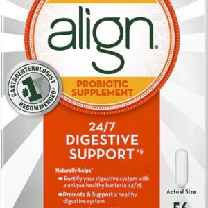 Align Probiotic Suplemento Digestivo 24/7 - 56 Cápsulas