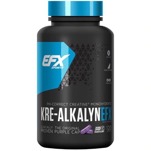 All American EFX Kre-Alkalyn EFX 120 Cápsulas - Suplemento de Creatina Pura