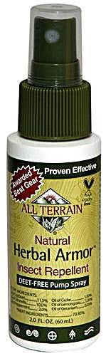 Repelente Natural Herbal Armor® All Terrain 59ml - Proteção Duradoura contra Insetos