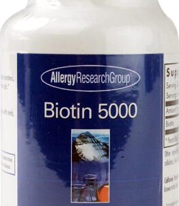 Allergy Research Group Biotin 5000 mcg - 60 Cápsulas Vegetarianas