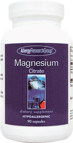 Allergy Research Group Magnésio Citrato 170mg - 90 Cápsulas