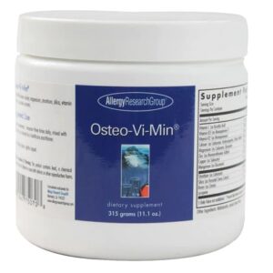 Allergy Research Group Osteo-Vi-Min® Suplemento de Saúde Óssea 315g