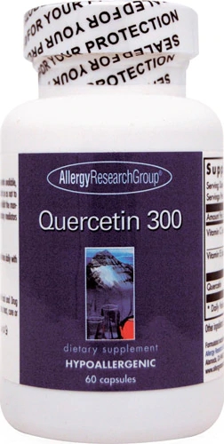 Allergy Research Group Quercetina 300mg - 60 Cápsulas - Suporte Imunológico e Antialérgico