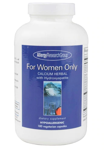 Allergy Research Group Women Only com Hidroxiapatita - 180 Cápsulas Vegetarianas