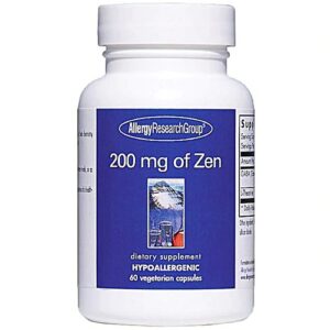 Allergy Research Group Zen - 200 mg - 60 Cápsulas Vegetarianas