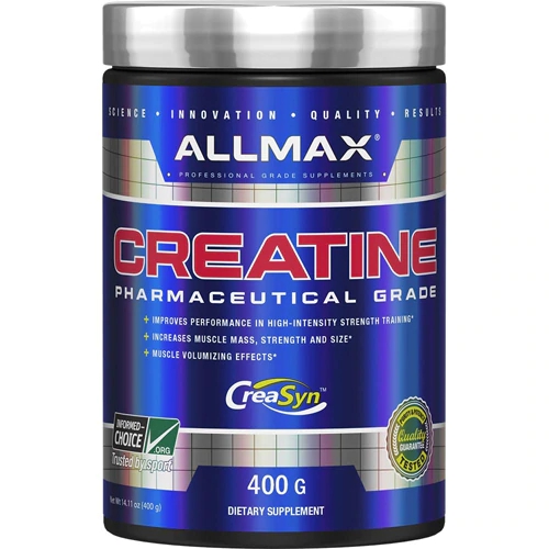 ALLMAX Nutrition 100% Pura Creatina Micronizada 400g - Energia e Performance Muscular
