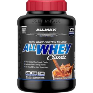 ALLMAX Nutrition ALLWHEY® CLASSIC Pure Whey Protein Blend Chocolate Peanut Butter -- 5 lbs