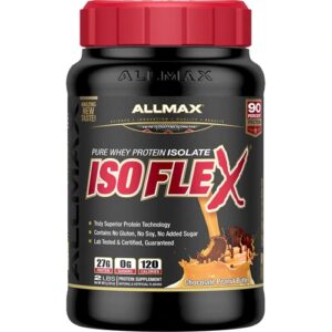 Whey Protein Isolado IsoFlex Chocolate Peanut Butter ALLMAX Nutrition - 907g