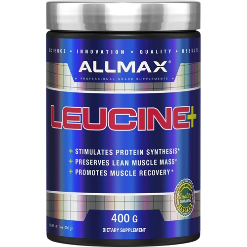 ALLMAX Nutrition Leucina Pura em Pó - 400g: Máximo Ganho Muscular e Recuperação
