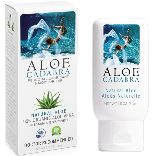 Aloe Cadabra Personal Lubricant Natural Aloe -- 2.5 oz