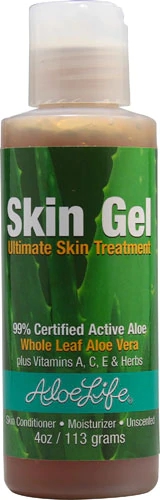 Aloe Life Gel de Aloe Vera Puro 113g - Tratamento para Pele