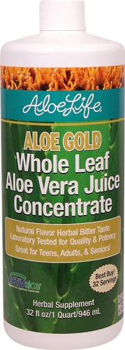 Aloe Life Concentrado de Aloe Vera Integral 946ml - Bem-Estar Natural