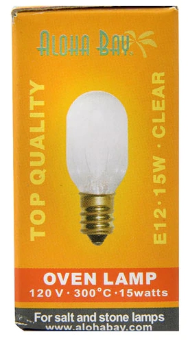 Lâmpada de Forno Aloha Bay 120V - 300°C - 15W - 1 Lâmpada