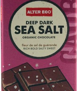 Comprar alter eco organic dark chocolate deep dark sea salt -- 2. 82 oz preço no brasil candy chocolate chocolate bars dark chocolate food & beverages suplementos em oferta suplemento importado loja 13 online promoção -