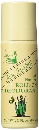 Desodorante Natural Roll-On Alvera Aloe Herbal 88ml - Suave e Eficaz
