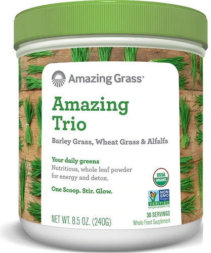 Amazing Grass Amazing Trio Powder -- 30 Servings
