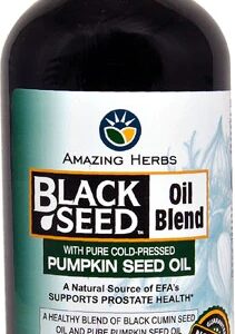 Amazing Herbs Óleo de Semente de Cominho Preto e Abóbora - Blend Premium 236ml (8 fl oz)