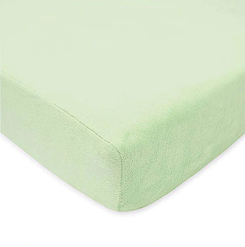 Lençol de Berço American Baby Heavenly Soft Chenille Aconchegante Cor Salsicha - 1 Unidade