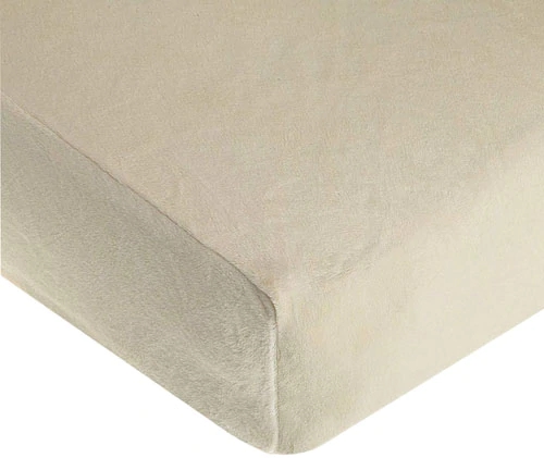 Lençol de Berço American Baby Heavenly Soft Chenille Ecrú - 1 Lençol