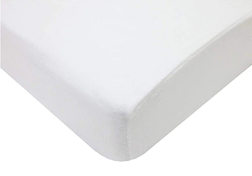 Lençol de Berço American Baby Heavenly Soft Chenille Branco - 1 Peça (130cm x 70cm)