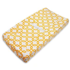 Comprar american baby heavenly soft chenille fitted contoured changing pad cover, yellow gotcha -- 1 pad preço no brasil babies & kids baby friendly home products nursery suplementos em oferta suplemento importado loja 61 online promoção -