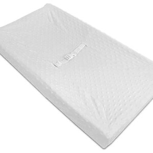 Comprar american baby heavenly soft minky dot fitted contoured changing pad cover, white puff -- 1 pad preço no brasil babies & kids baby friendly home products nursery suplementos em oferta suplemento importado loja 55 online promoção -