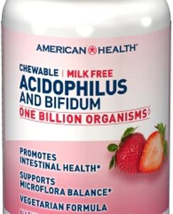 Comprar american health acidophilus and bifidum chewable strawberry -- 1 billion - 100 wafers preço no brasil acidophilus probiotics suplementos em oferta vitamins & supplements suplemento importado loja 41 online promoção -