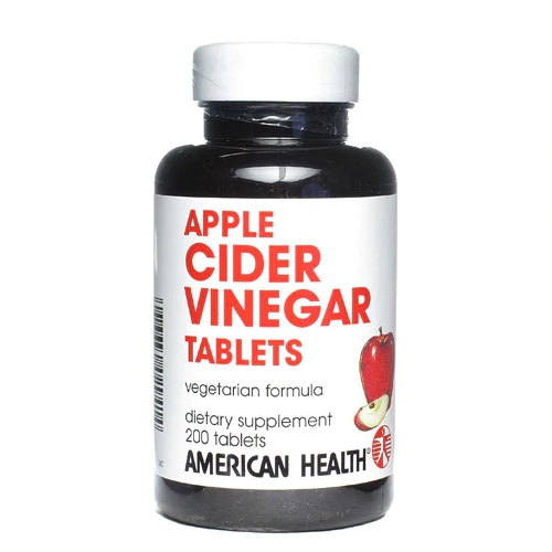 Vinagre de Maçã American Health - 200 Comprimidos - Suplemento Natural