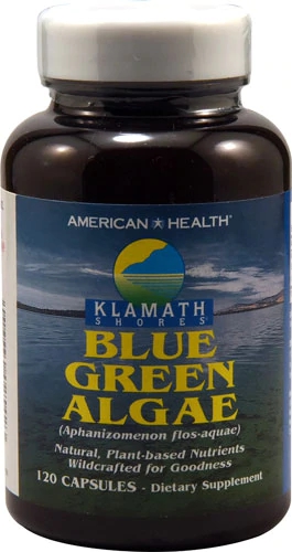 Alga Azul Verde Klamath Lake American Health - 120 Cápsulas