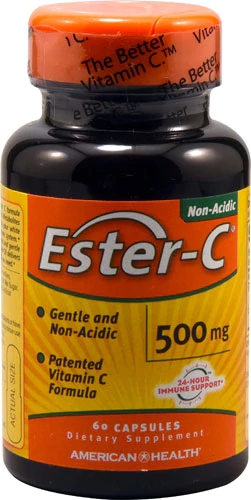 American Health Ester-C® 500mg - 60 Cápsulas: Potencialize Sua Imunidade e Bem-Estar