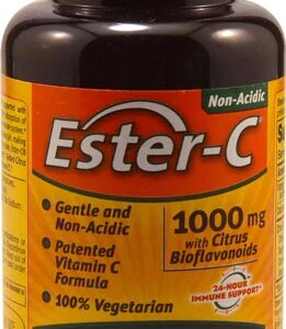 American Health Ester-C® com Bioflavonoides Cítricos - 1000mg - 90 Comprimidos Vegetarianos