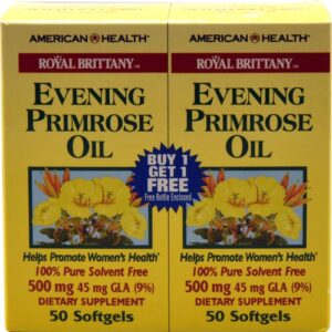 Comprar american health royal brittany™ evening primrose oil twin pack -- 500 mg - 50+50 softgels preço no brasil evening primrose herbs & botanicals suplementos em oferta women's health suplemento importado loja 7 online promoção -