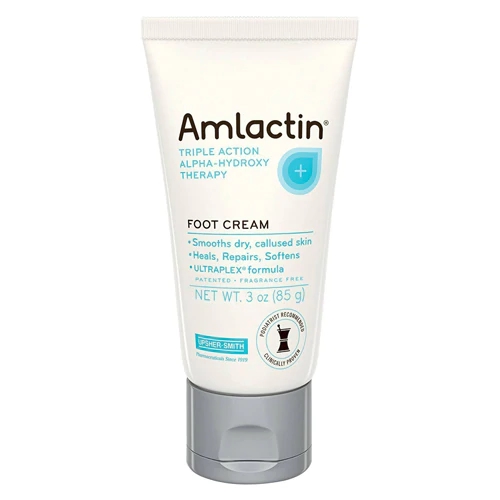 Creme Para os Pés Amlactin Sem Fragrância 85g: Hidratação Profunda e Regeneração