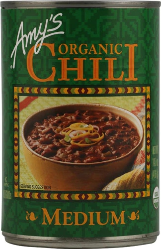 Amy's Organic Chili Médio 417g - Sabor Autêntico e Saudável