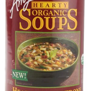 Comprar amy's organic hearty soup minestrone with vegetables -- 14. 1 oz preço no brasil food & beverages minestrone soup soups suplementos em oferta suplemento importado loja 7 online promoção -