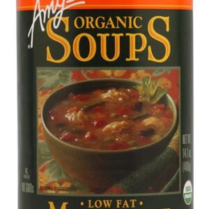 Comprar amy's organic soup light in sodium minestrone -- 14. 1 fl oz preço no brasil food & beverages minestrone soup soups suplementos em oferta suplemento importado loja 3 online promoção -