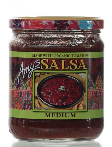 Amy's Salsa Média Picância - 417g - Deliciosa e Versátil