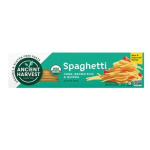 Comprar ancient harvest organic supergrain pasta corn & quinoa blend spaghetti -- 8 oz preço no brasil food & beverages pasta spaghetti suplementos em oferta suplemento importado loja 9 online promoção -