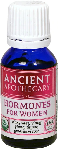 Ancient Nutrition Óleo Essencial Orgânico Hormônios para Mulheres - 14.17g