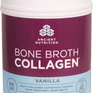 Ancient Nutrition Colágeno Caldo de Osso Sabor Baunilha - 510g